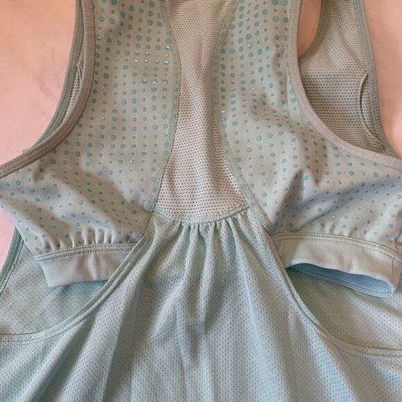 Athleta XXS, Lt Green Tank with Built in Bra - Picture 6 of 6